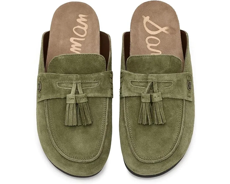 Мюли Sam Edelman Astrid из замши с кисточкой и круглым носком