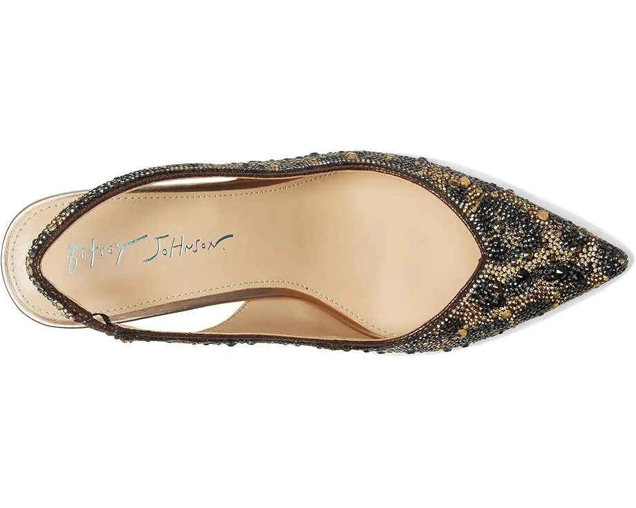 Блестящие туфли Clark на низком каблуке с застежкой на щиколотке от Blue by Betsey Johnson
