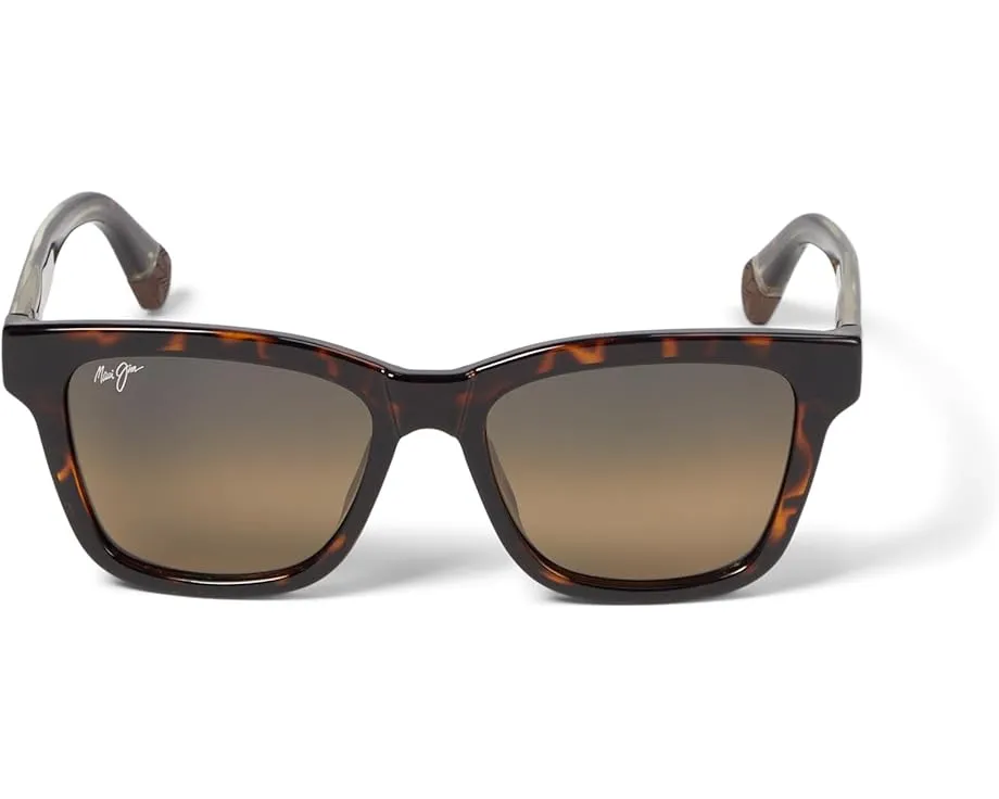 Maui Jim Hanohano солнцезащитные очки с технологией PolarizedPlus2 и композитной оправой