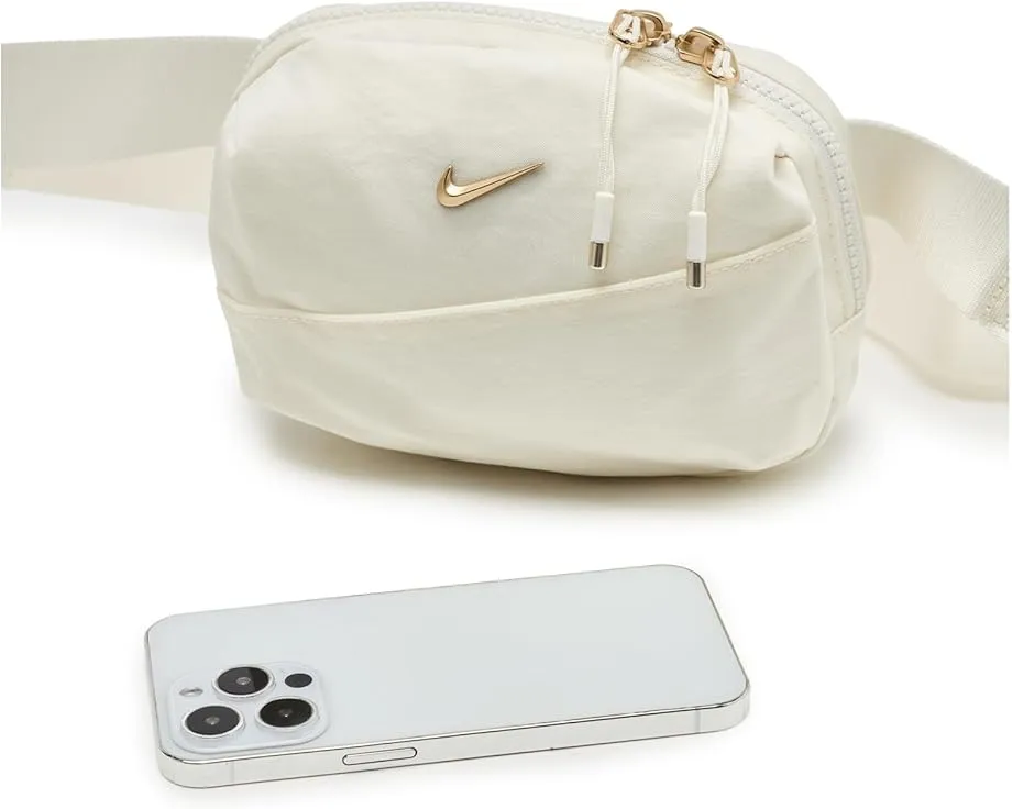Сумка кроссбоди Nike Aura объемом 2 л с двумя отделениями на молнии и регулируемым ремнем