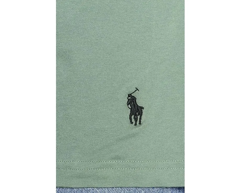 Узкие футболки Polo Ralph Lauren с круглым вырезом для комфортного слоинга