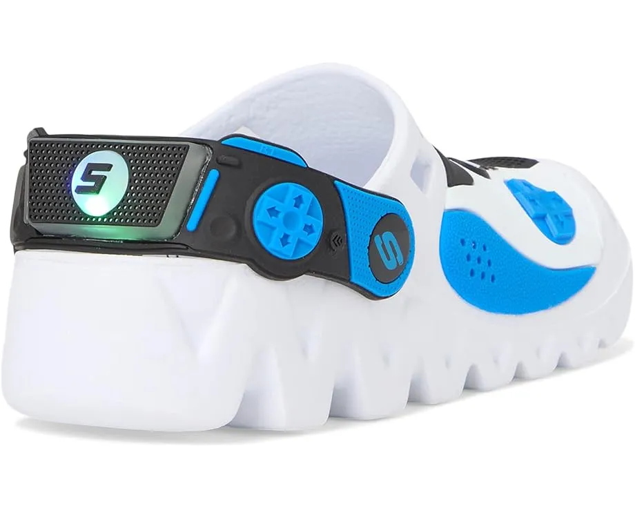 Детские светящиеся сланцы Skechers Zaggle Hydro Pointz с ремешком