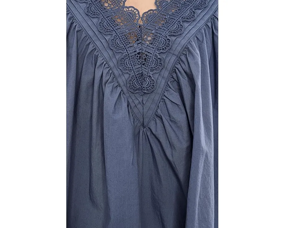 Мини платье Sundazed от Free People с V-образным вырезом