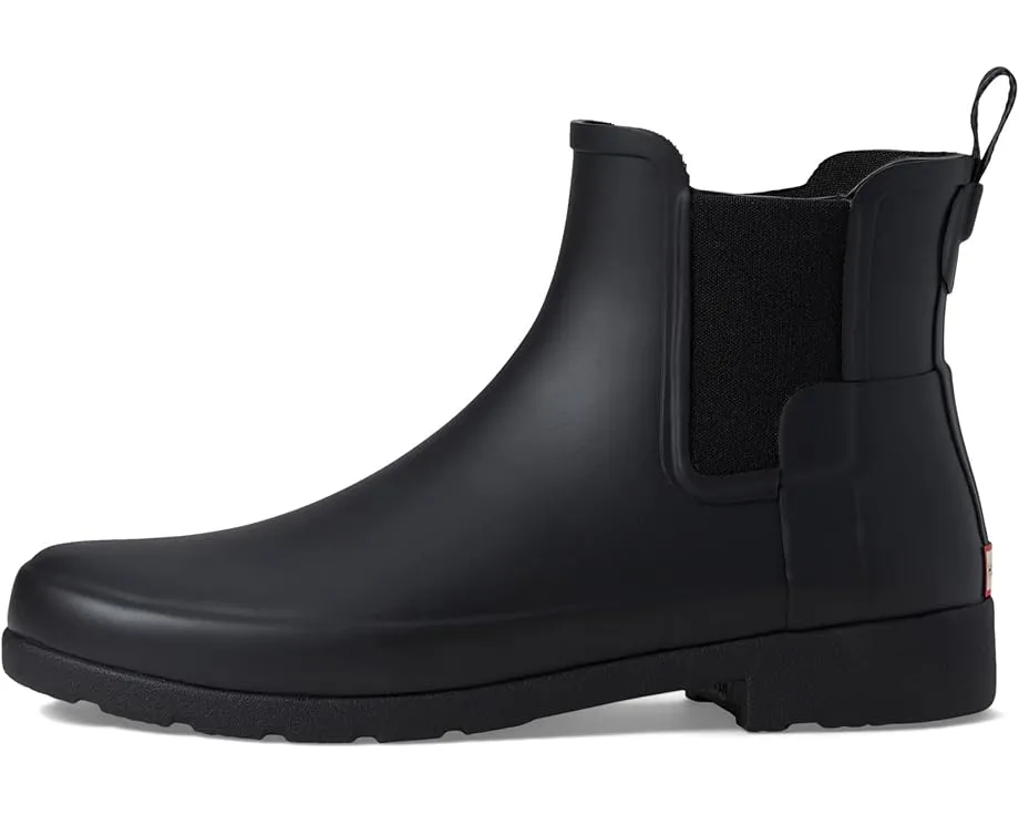 Резиновые полусапоги Hunter Refined Chelsea с эластичными вставками