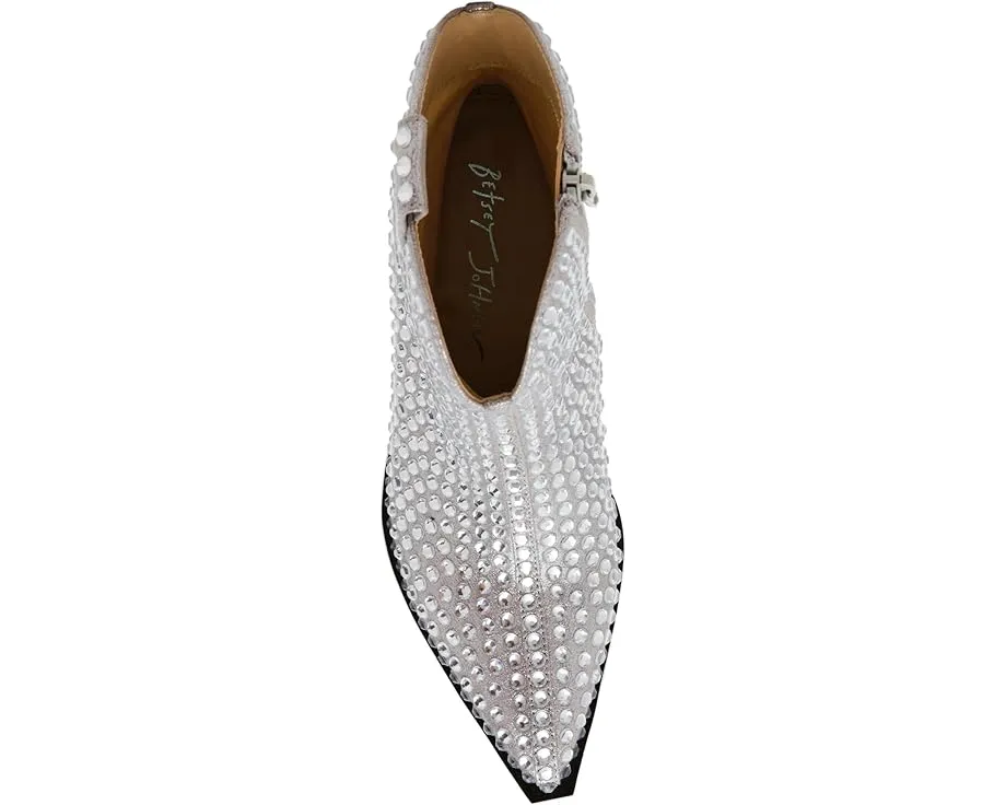 Ботильоны Neil от Blue by Betsey Johnson с кристаллами и квадратным каблуком