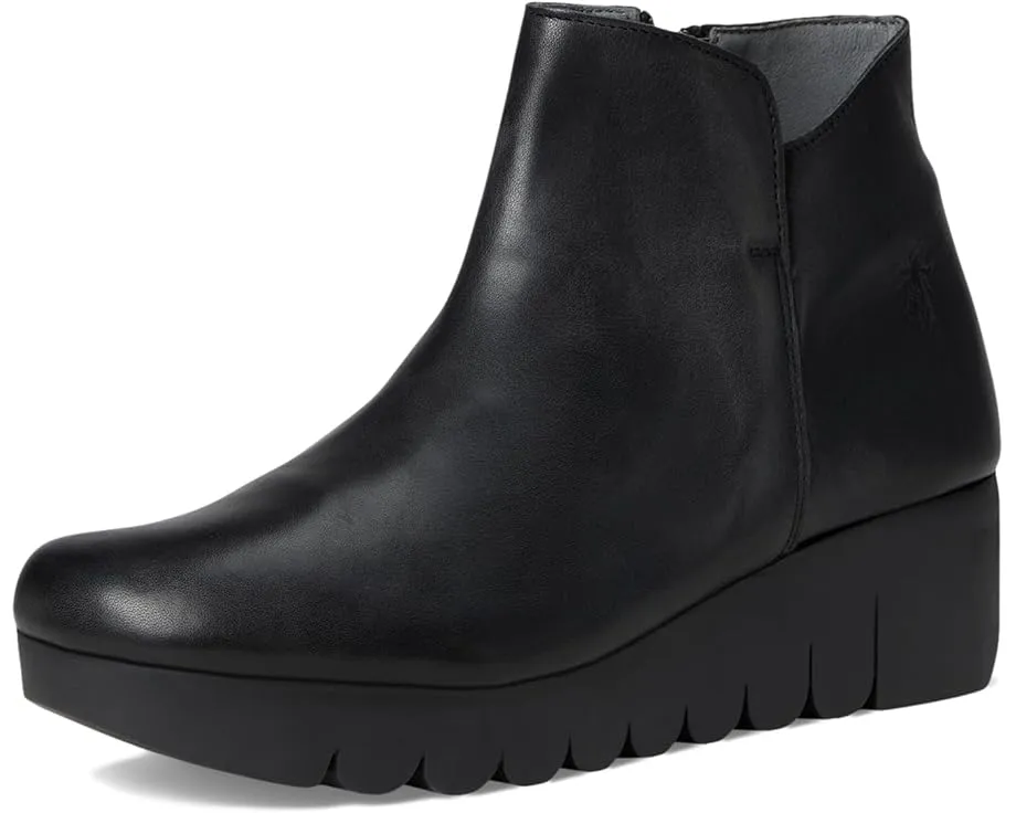 Ботинки Vang364fly на клинье с терморезиновой подошвой и молнией FLY LONDON