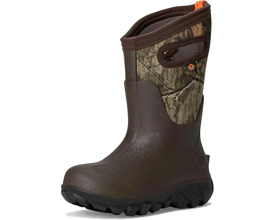 Детские сапоги Bogs Kids Classic Seamless с камуфляжным принтом Mossy Oak и отстегивающейся пяткой