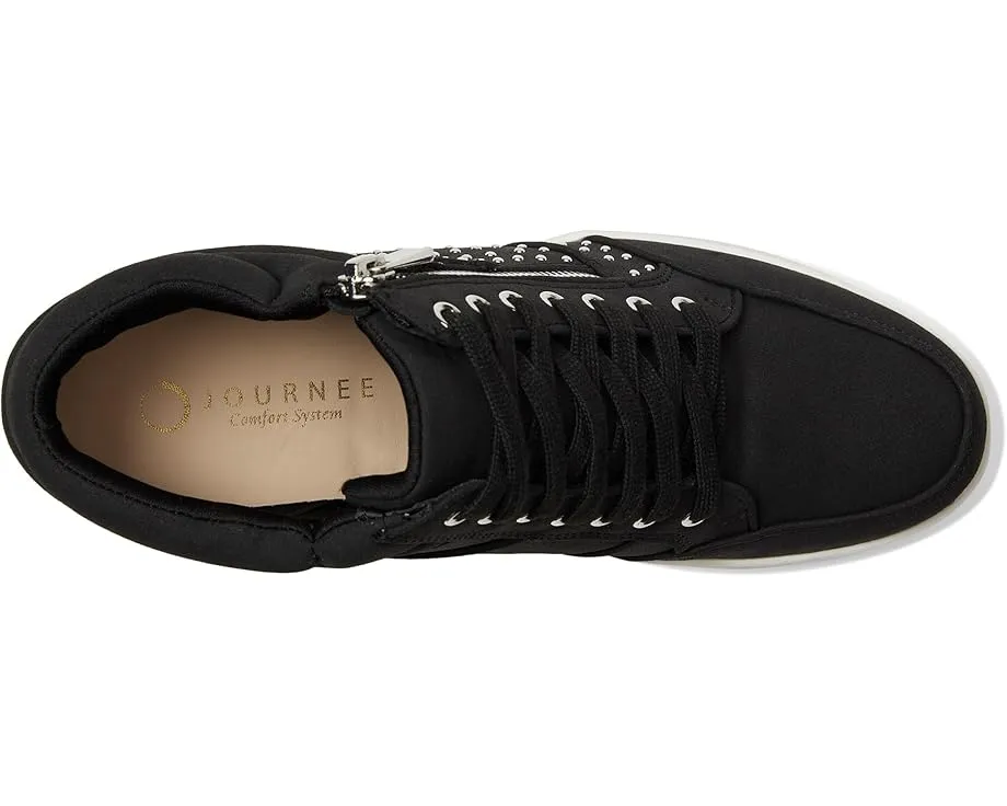 Кроссовки Clarity на платформе с высоким берцем и искусственным мехом Journee Collection