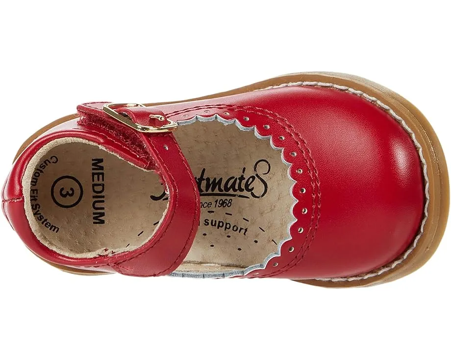 Туфли Mary Jane FootMates Allie для девочек из мягкой кожи