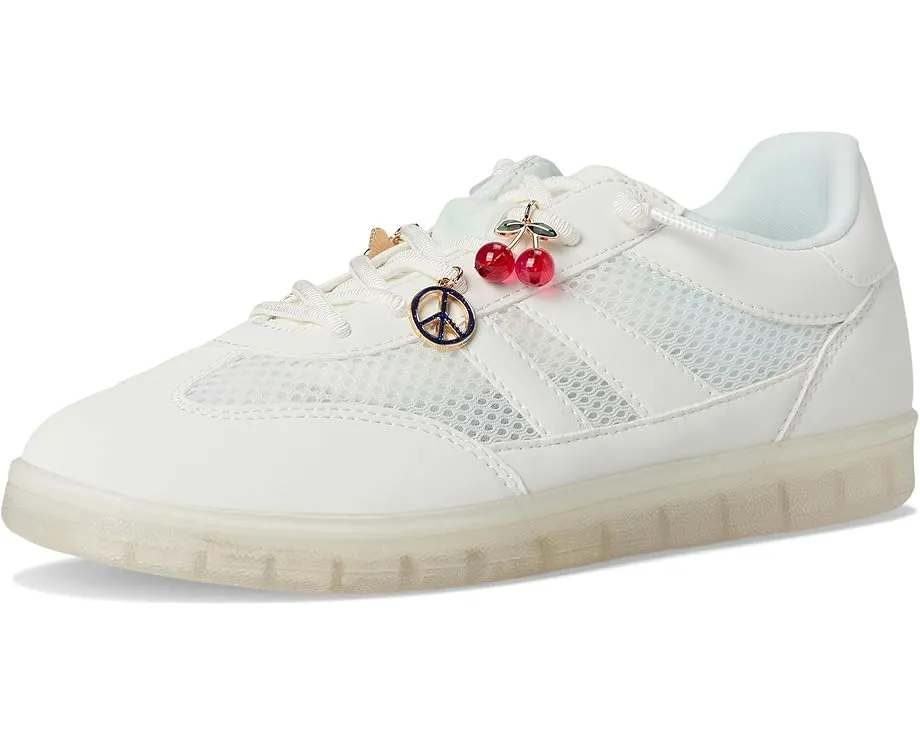 Детские белые кроссовки Steve Madden Kids Verdict с дышащими вставками