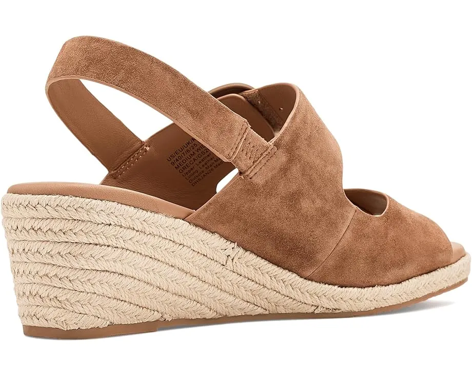 Сандалии Greca от Gentle Souls by Kenneth Cole на танкетке и с кожаным верхом