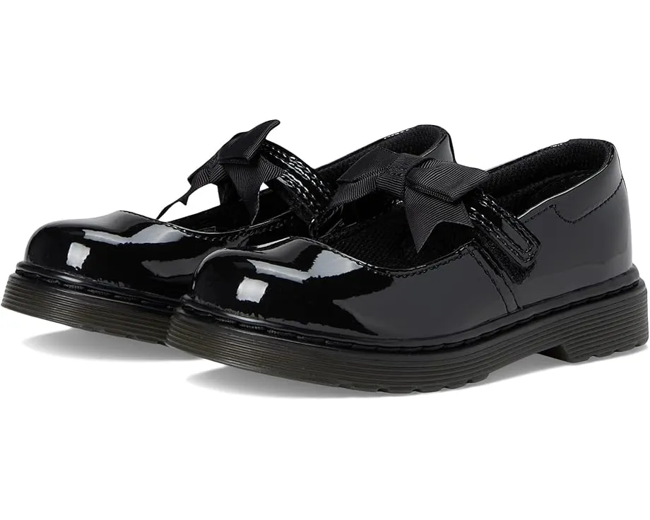 Детские сандалии Maccy II T от Dr. Martens с бантом и липучкой