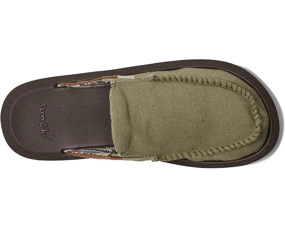 Сланцы Sanuk You Got My Back Soft Top Hemp из конопли с мягким верхом