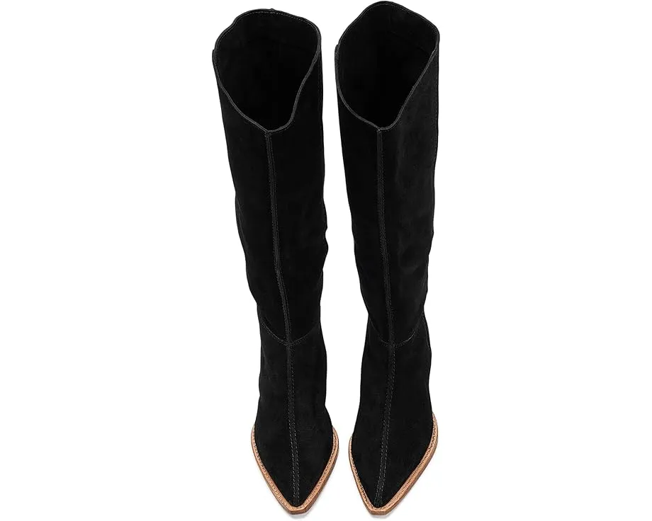 Ботинки Free People Sway Low Slouch Boots 2.0 с заостренным носком и строчкой