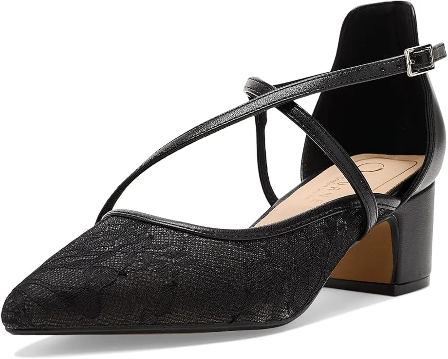 Туфли Galvinn на каблуке с острым носком и перекрещивающимися ремешками