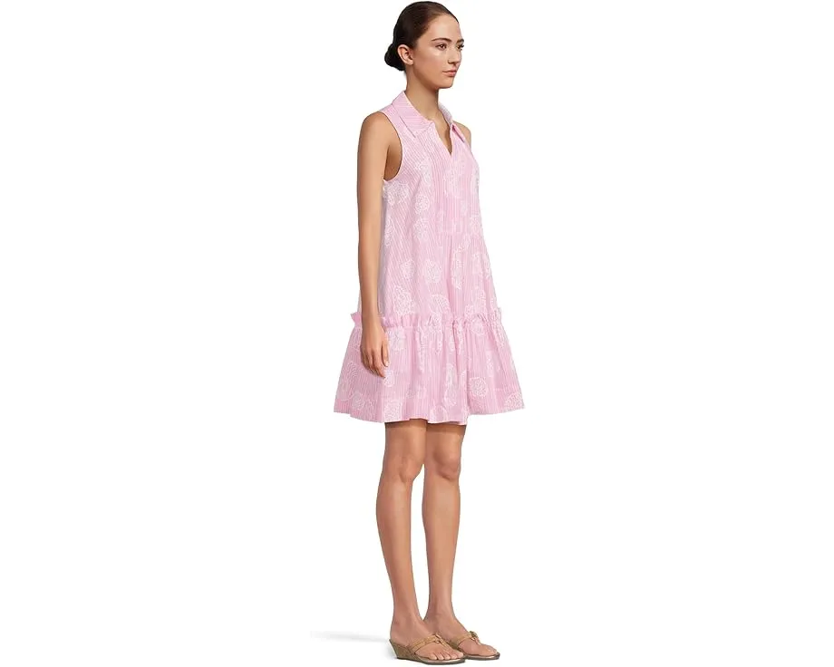 Платье Lilly Pulitzer Caylinn Sleeveless Popover без рукавов с рюшами