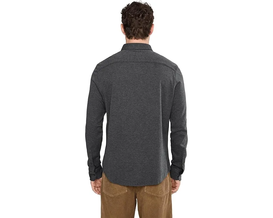 Рубашка Faherty Coastline Knit в клетку из мягкого хлопка