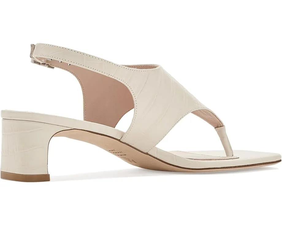 Сандалии Stuart Weitzman Baby Babette Thong на каблуке черные