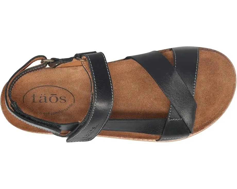 Taos Footwear Sideways сандалии из мягкой кожи с контурной стелькой