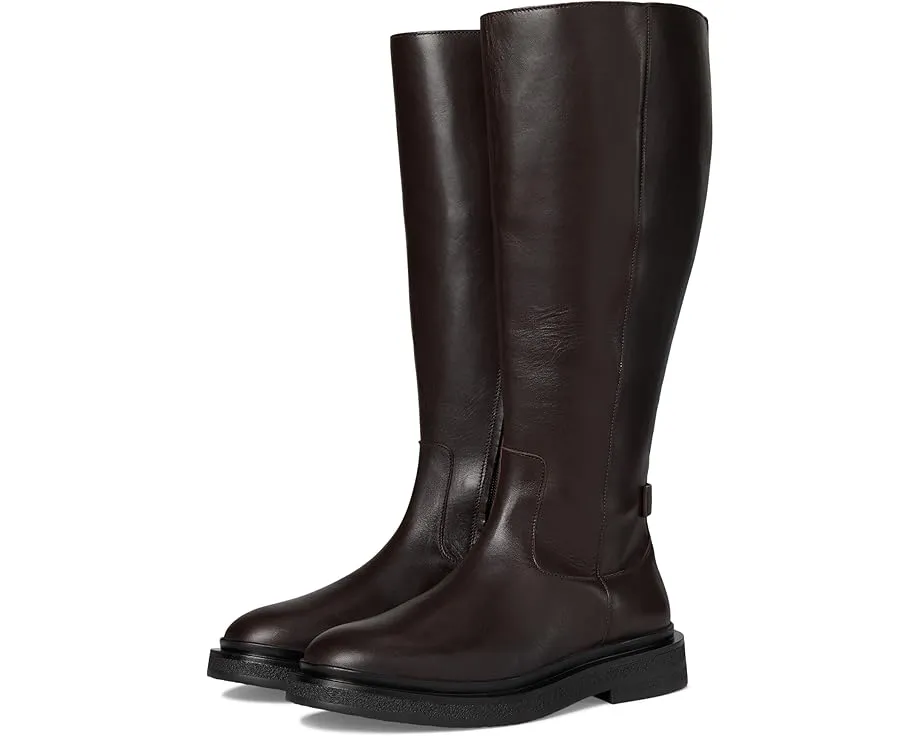Высокие кожаные сапоги AllSaints Escher до колена