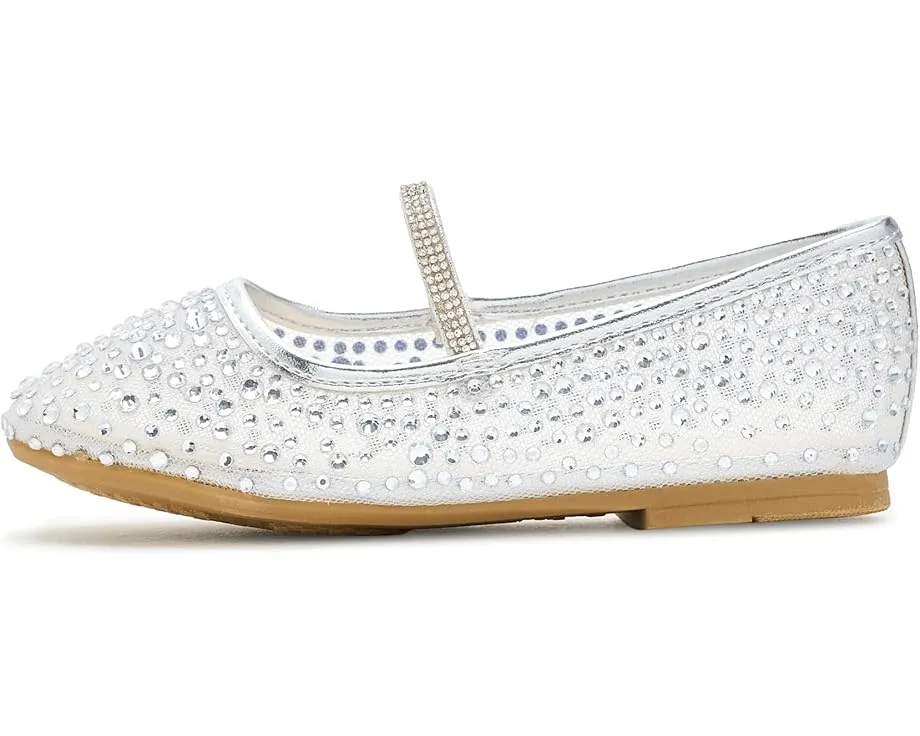 Детские балетки Jax с камнями и эластичной лямкой Nina Kids