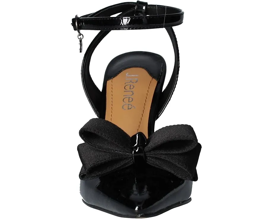 Босоножки J. Renee Shanaya на высоком каблуке с бантом и стелькой из пены