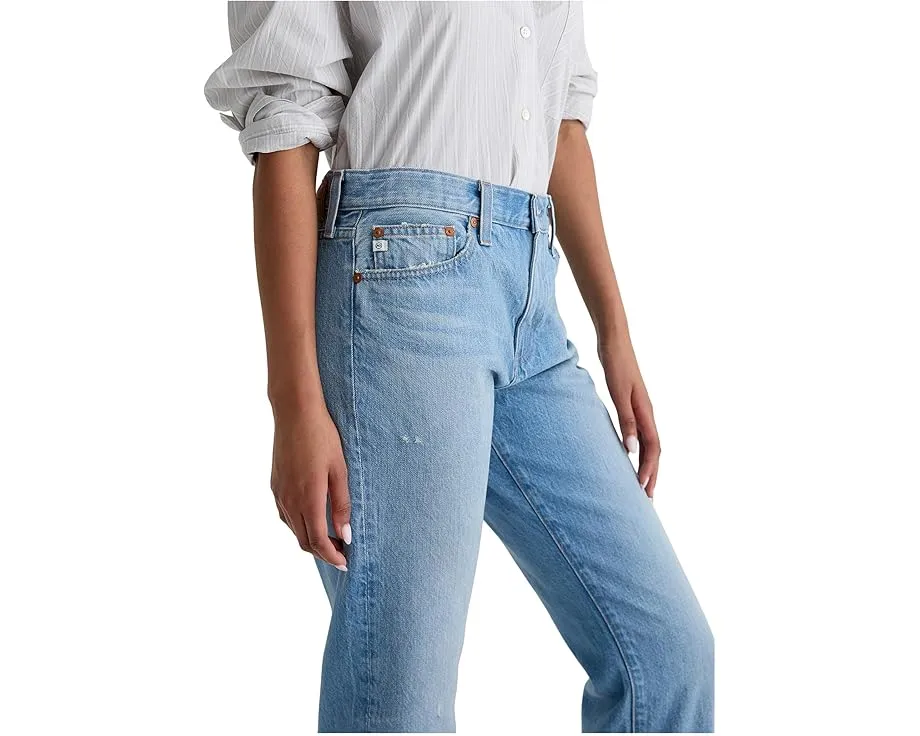 Джинсы AG Jeans The Boyfriend Mid Rise Relaxed Fit свободного кроя