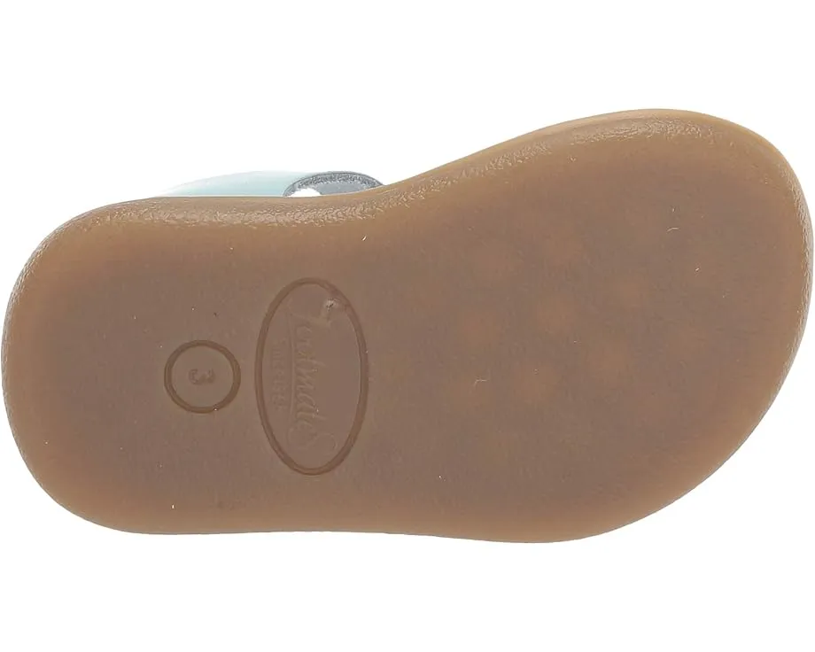 Детские сандалии FootMates Ariel из водонепроницаемой кожи с удобной застежкой