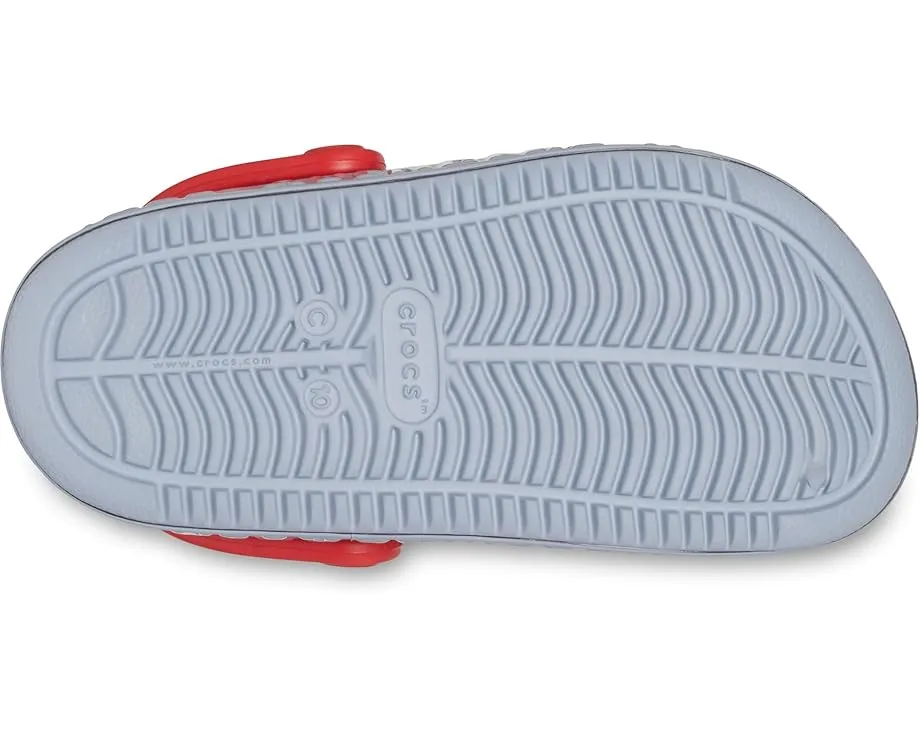 Кроксы Crocs Avengers Off Court Clogs для малышей с тематическим дизайном