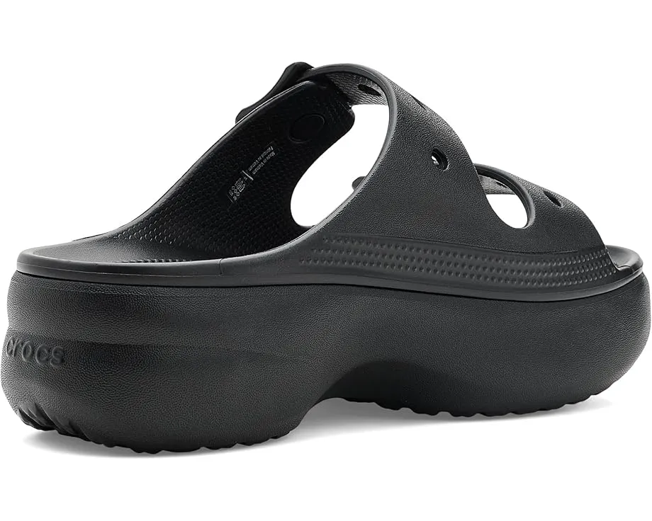 Сандалии Crocs Saturday на платформе с регулируемыми ремешками