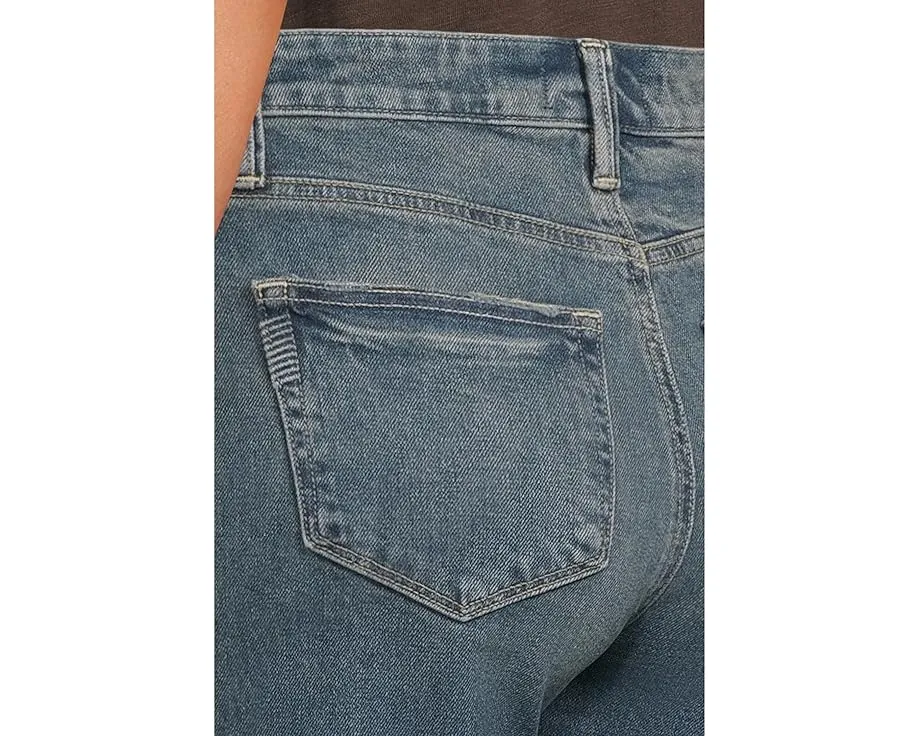 Paige Джинсы Leenah 32 в винтажном стиле с бантовым кроем и высокой талией