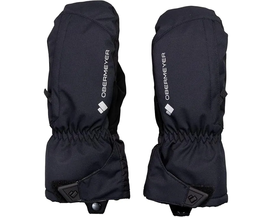 Детские варежки Molten Mitten Obermeyer черные непромокаемые