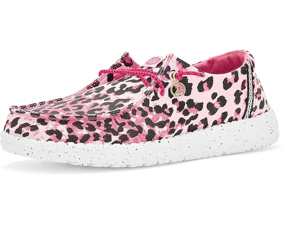 Кроссовки Wendy Print с леопардовым принтом и эластичными шнурками