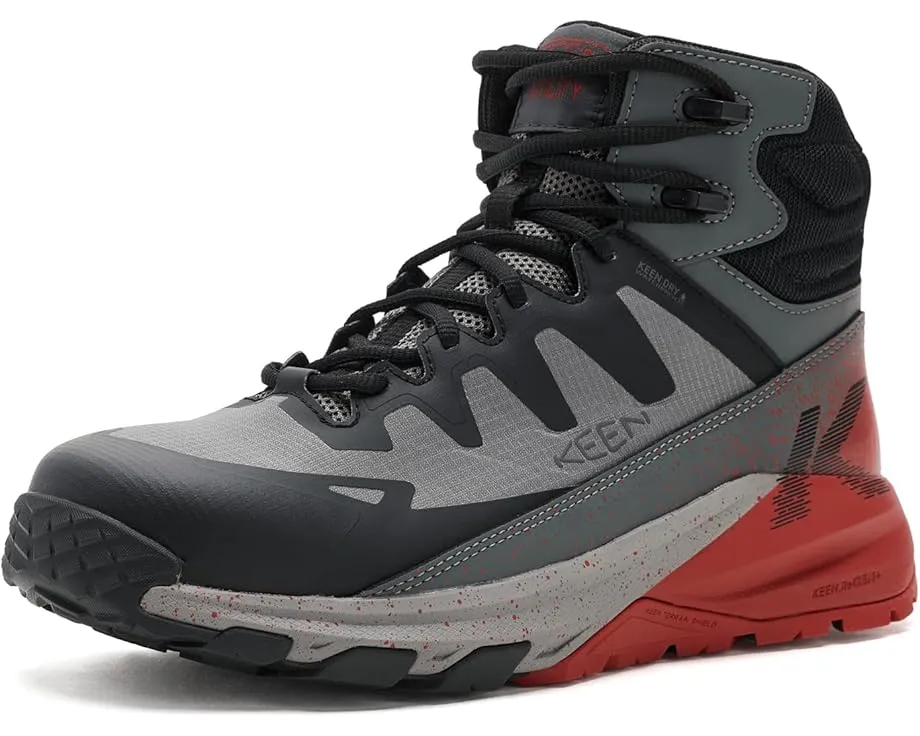 Водонепроницаемые рабочие ботинки KEEN Utility Targhee Blur с карбоновым мыском и возвратом энергии