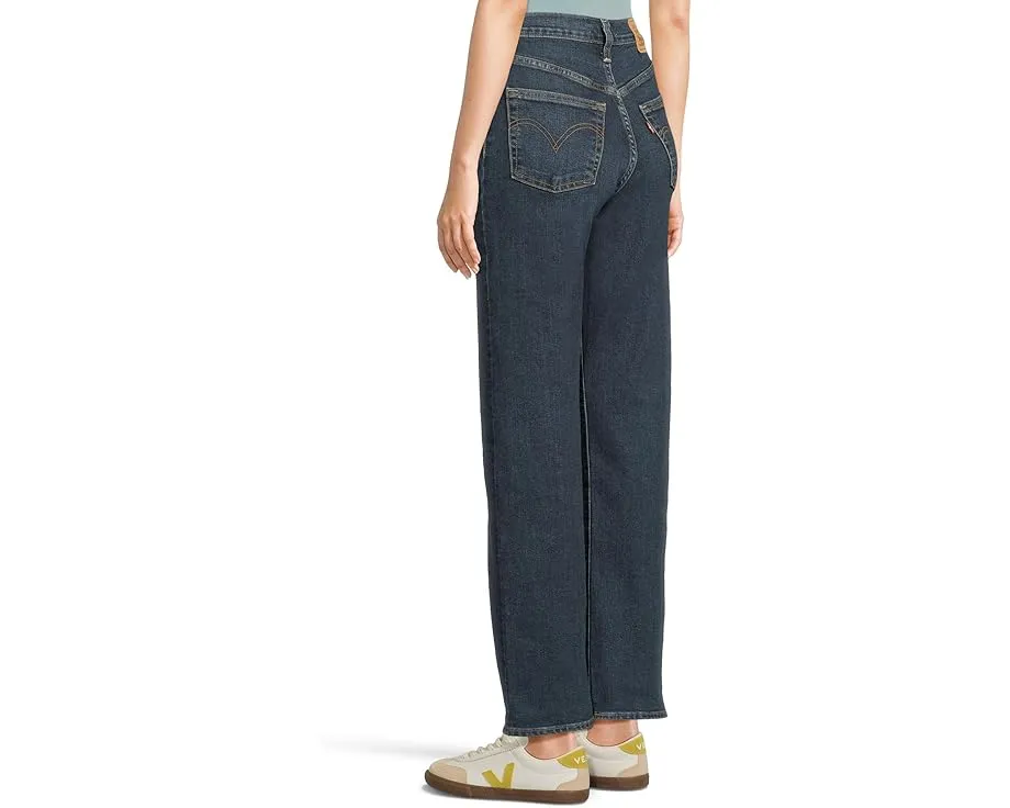 Джинсы Levi's Ribcage с высокой посадкой и прямыми штанинами