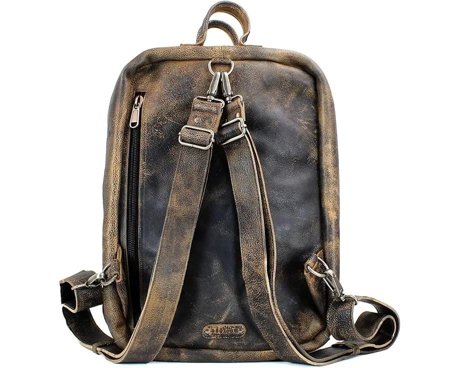 Рюкзак Bed Stu Kamet из растительно-дубленой кожи с отделением для ноутбука