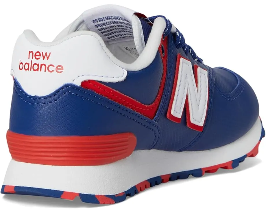 Детские кроссовки New Balance 574 с верхом из замши и сетки