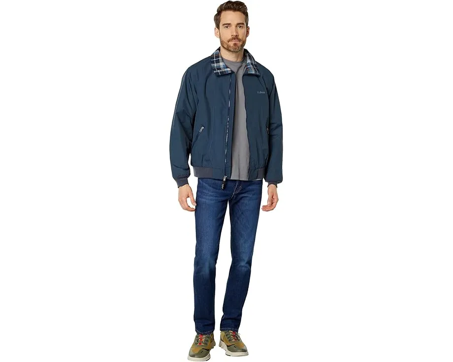 Куртка L.L.Bean Warm-Up Flannel Lined с фланелевой подкладкой