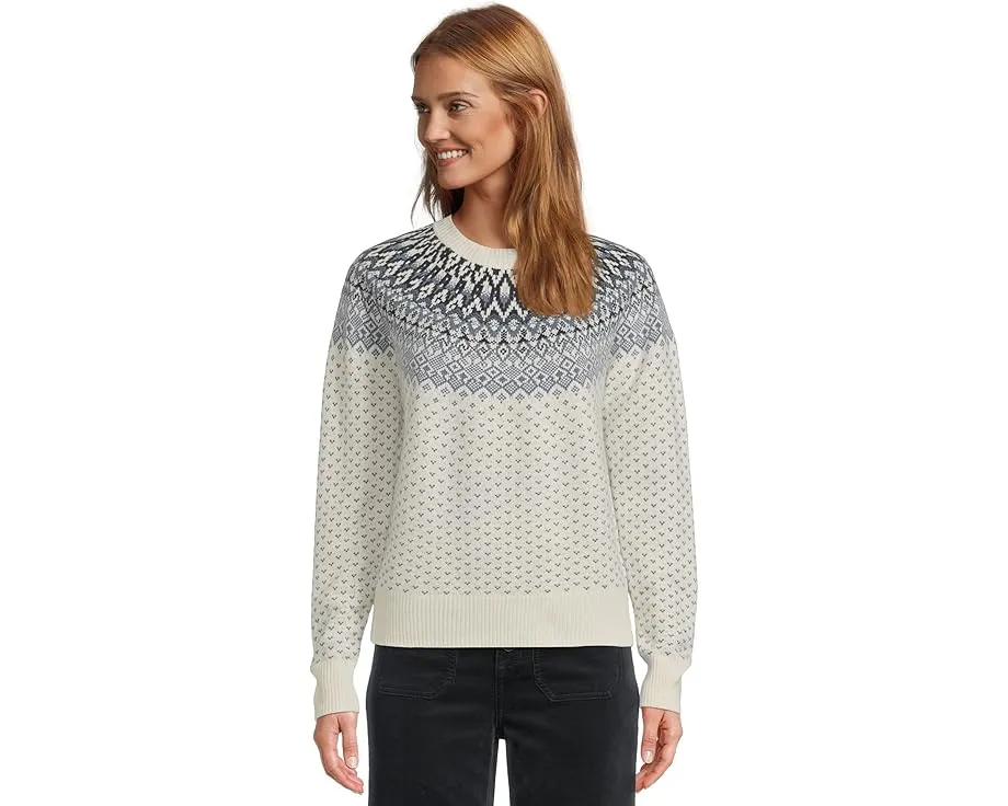 Свитер Vineyard Vines с узором Fair Isle из шерстяной смеси и воротником-гольф