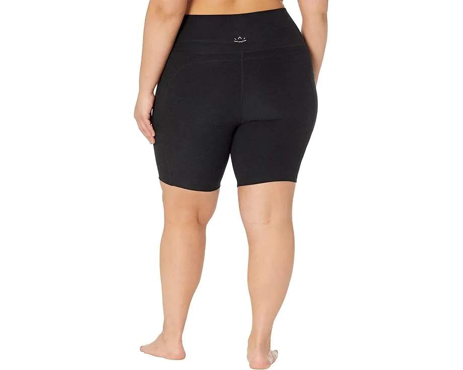 Beyond Yoga велосипедки с карманами высокой посадки из мягкой ткани Spacedye для больших размеров