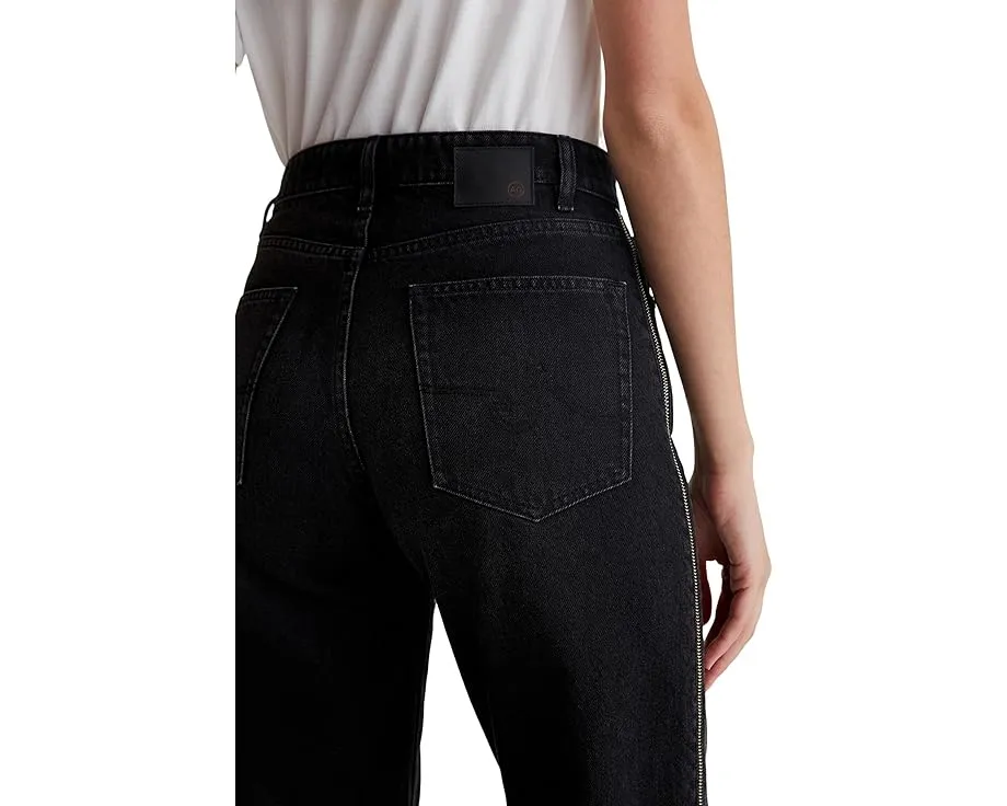 Джинсы Kora High-Rise Wide Leg от AG Jeans в цвете Demure из переработанного хлопка