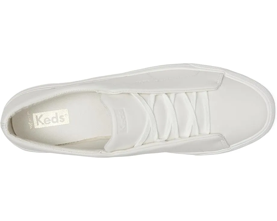 Обувь Keds Remi Leather Slip On из кожи с декоративной шнуровкой