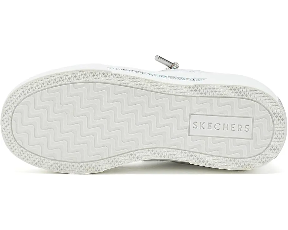 Кроссовки без рук Hands Free Slip Ins Skechers Aura LX 310769L белые