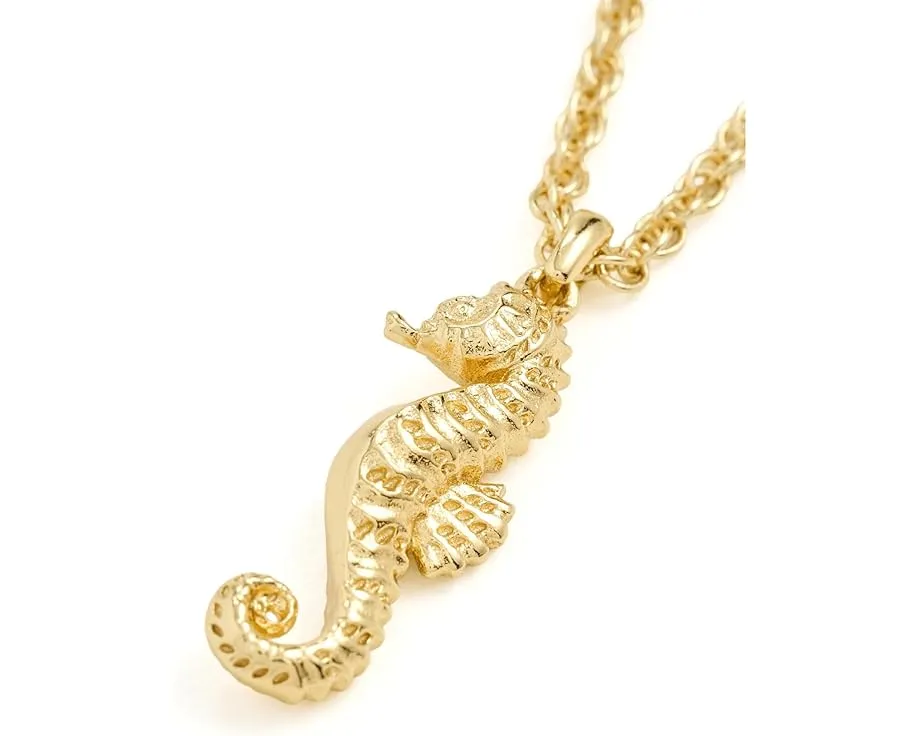 Короткое колье Kendra Scott Seahorse с подвеской-морским коньком