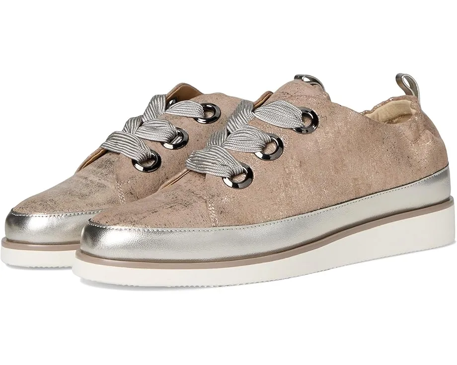 Кроссовки Quenda из кожи со шнуровкой и круглым носком Vaneli