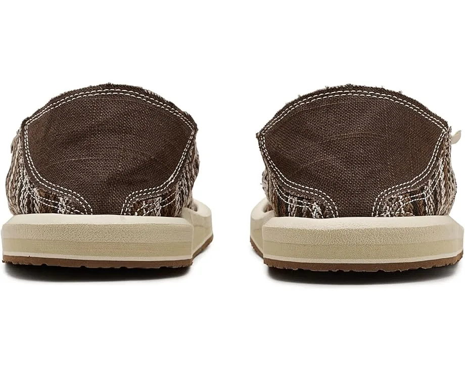 Sanuk Donny Novelty с верхом из резины и подошвой из переработанных материалов