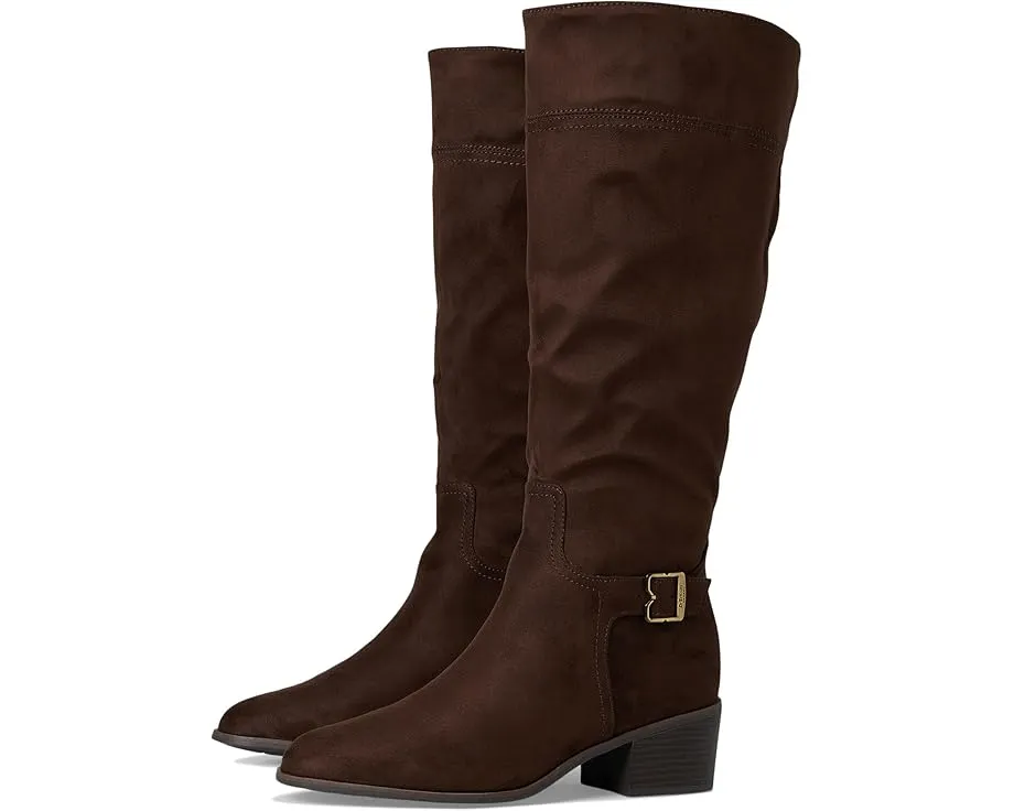 Высокие сапоги Dr. Scholl's Adeline Zip с боковой молнией и декоративной пряжкой