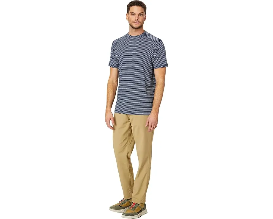 Футболка tasc Performance Carrollton Tee с мини-полосками и защитой UPF 50+