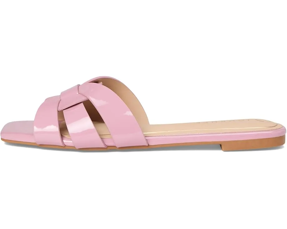 Сандалии Journee Collection Arrina с плоской подошвой и веганской кожей