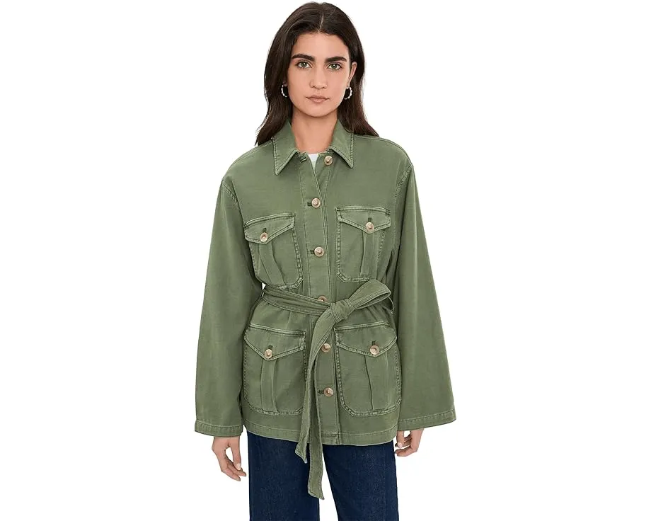 Сафари-куртка Soft Stretch с ремнем из органического хлопка от Faherty